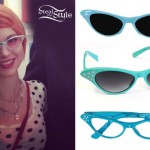Hayley Williams: Rhinestone Cat-Eye Glasses