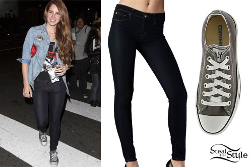 Lana Del Rey: Jeans and Converse