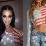 Katy Perry: American Flag Sweater