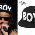 rihanna boy hat