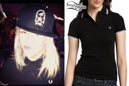 Ellie Goulding: Fred Perry Polo Shirt