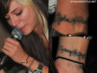 Christina Perri Beatles Tattoo