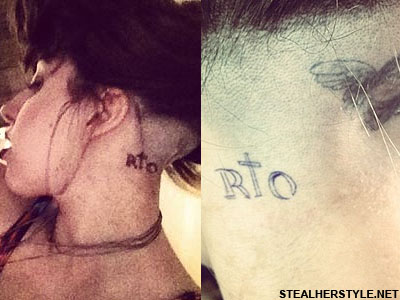 Lady Gaga's R†O Tattoo