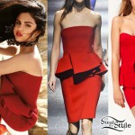 Selena Gomez Elle Magazine Dress