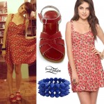 Sherri DuPree-Bemis: Floral Dress Outfit