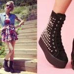 DEV: Studded Platform Sneakers