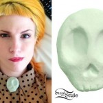 Hayley Williams: Skull Button Cover