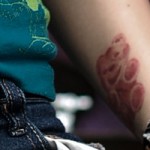 Krysta Cameron gummy bear tattoo