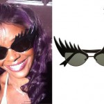 Azealia Banks: Eyelash Sunglasses
