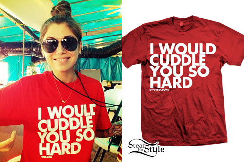 Christina Perri: I Would Cuddle You Tee