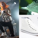 Hayley Williams: White High Top Sneakers