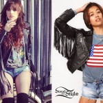 Juliet Simms: Fringed Leather Jacket