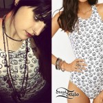 Juliet Simms: Peace Sign Bodysuit