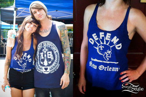 LIGHTS: Defend New Orleans Tank Top