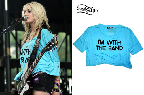 Miranda Miller: I'm With The Band Tee