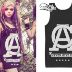 Rena Lovelis: Never Give Up Tank Top