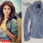 Selena Gomez: Denim Shirt