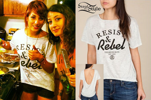 Anissa Rodriguez: Resist & Rebel Tee