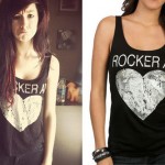 Christina Grimmie: Rocker At Heart Tank Top