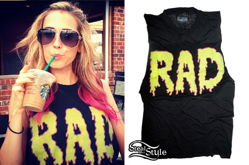 Mindy White: RAD Drip Tee