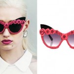 Iggy Azalea: Pink Flower Sunglasses