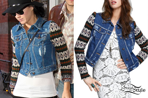 Katy Perry: Knit Sleeve Jacket