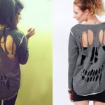 Melissa Marie Green: Skull Cutout Sweater