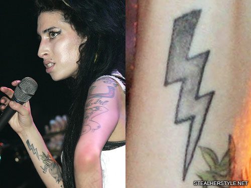 22 Celebrity Lightning Bolt Tattoos  Steal Her Style