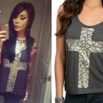 Lexus Amanda: Skull Cross Tank Top