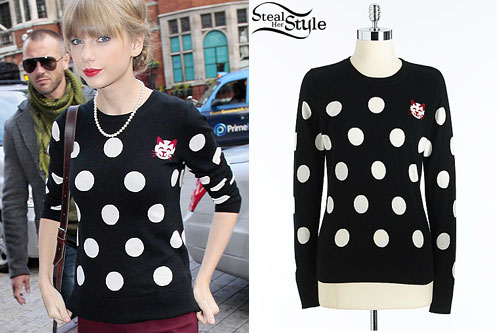 Taylor Swift: Polka Dot Sweater