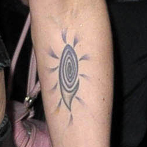 Left lower arm  tattoo