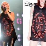 Ellie Goulding: Live Fast Sleeveless Sweater