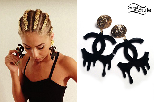 Lil Debbie: Dripping Chanel Earrings