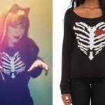 Ash Costello: Heart Ribcage Top