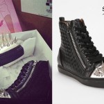 Ash Costello: Quilted Spike Sneakers