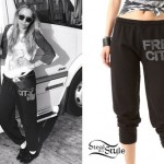 Brandi Cyrus: Free City Sweatpants