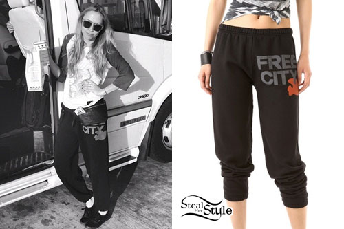 Brandi Cyrus: Free City Sweatpants