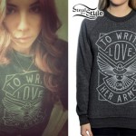 Christina Perri: TWLOHA Sweater