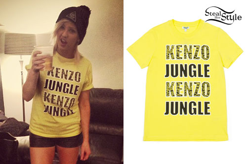Ellie Goulding: Kenzo Jungle T-Shirt