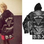 Lil Debbie: Hooded Leather Jacket