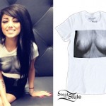 Melissa Marie Green: Bare-Breasted T-Shirt