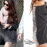 Selena Gomez: Slit Back Sweatshirt