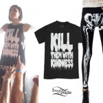 Yasmine Yousaf: Skeleton Leggings, Kill Them Tee