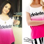 Becky G: Pink Ombre Delete T-Shirt