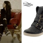 Becky G: Studded Wedge Sneakers