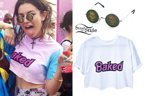Charli XCX: Baked Crop Top
