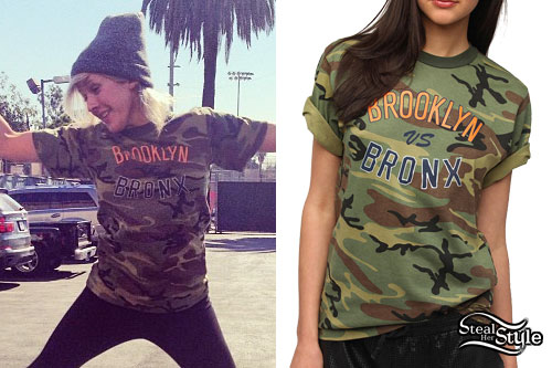 Ellie Goulding: Camouflage T-Shirt