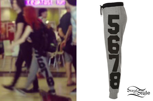 Hayley Williams: Number Sweatpants