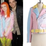 Hayley Williams: Rainbow Leather Jacket