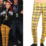 Hayley Williams: Yellow Plaid Pants